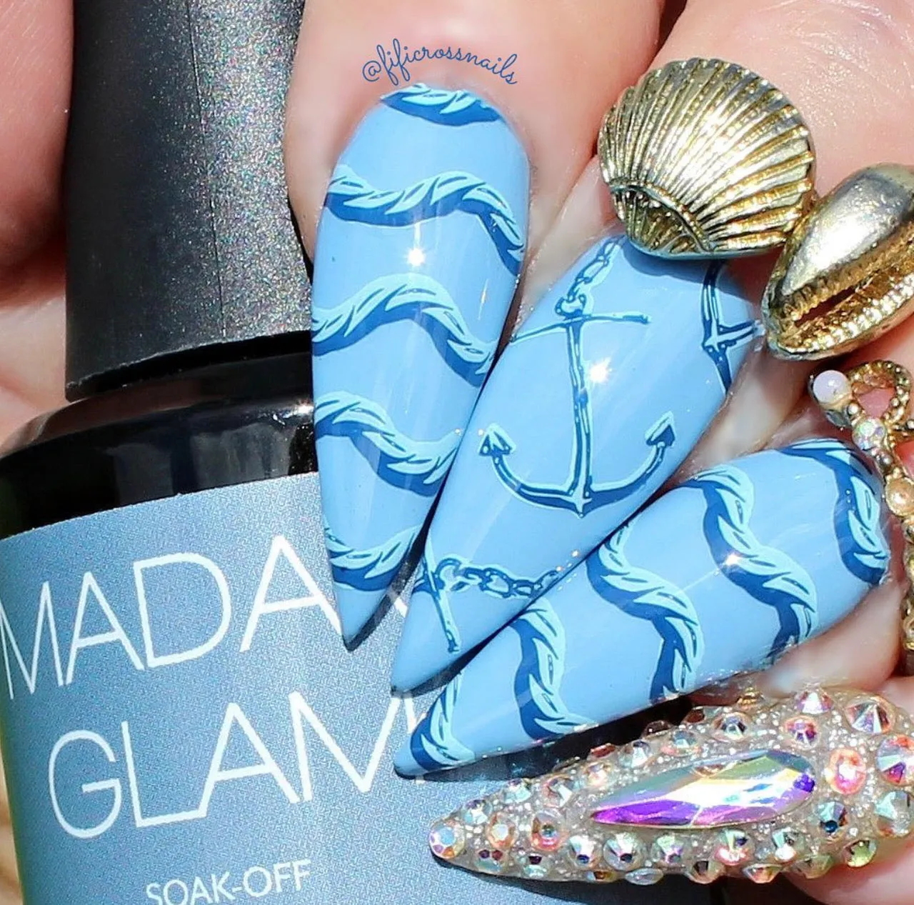 Clear Jelly Stamper CJS-198 Make Waves stampingplade