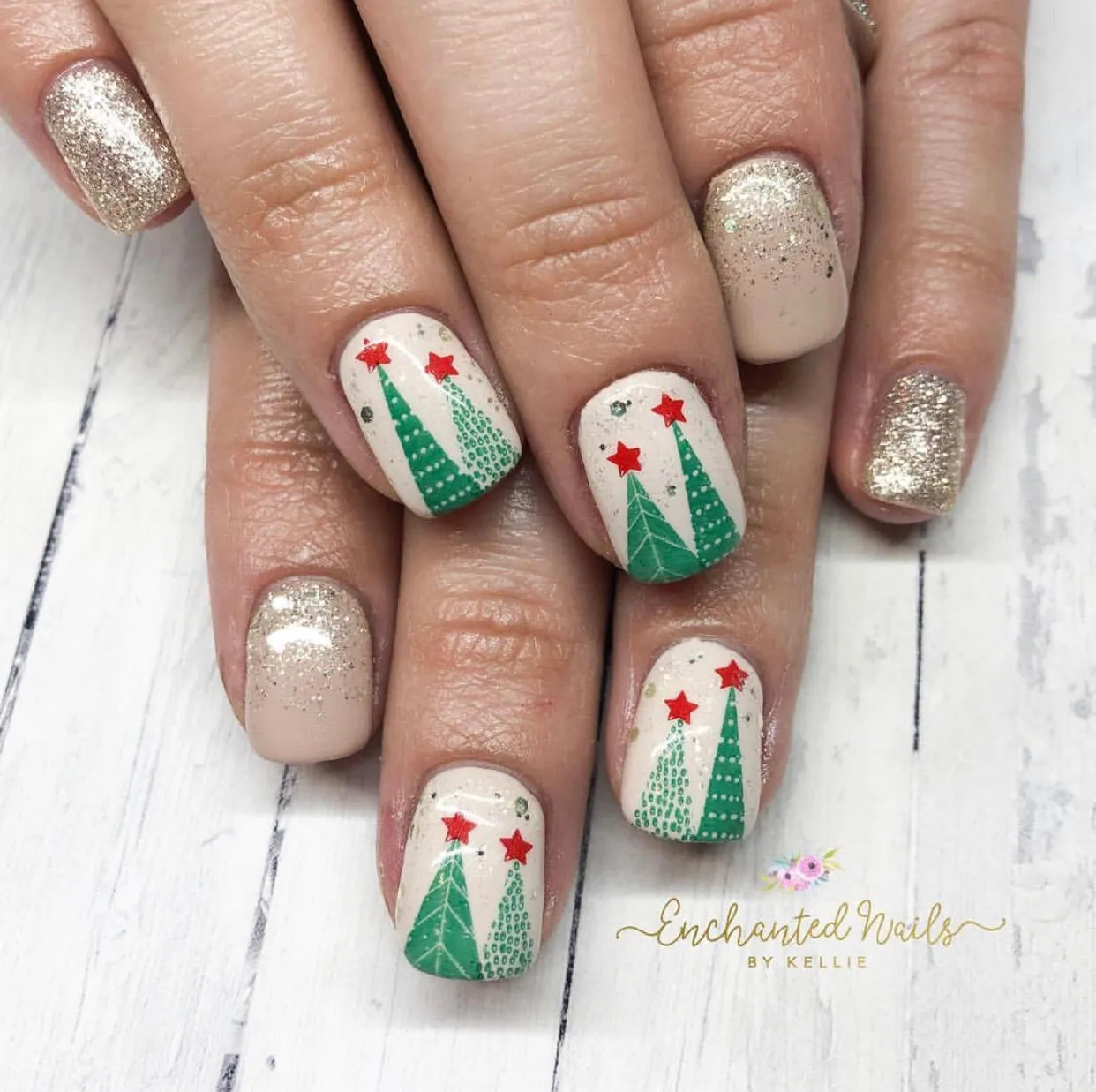 Clear Jelly Stamper C-13 Yule Tide stampingplade jul