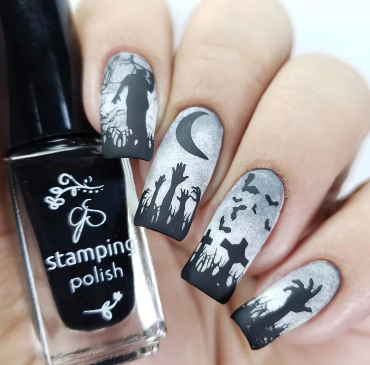 Clear Jelly Stamper CjSH-24 Wicked Halloween stampingplade 14x9 cm