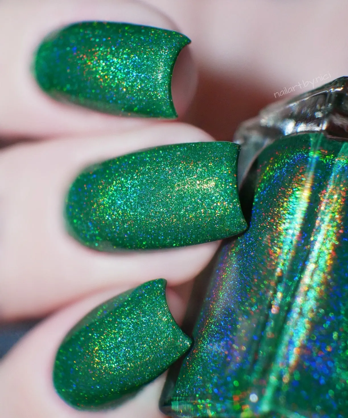 Clear Jelly Stamper Holo 01 stamping lak emerald isle 5 ml