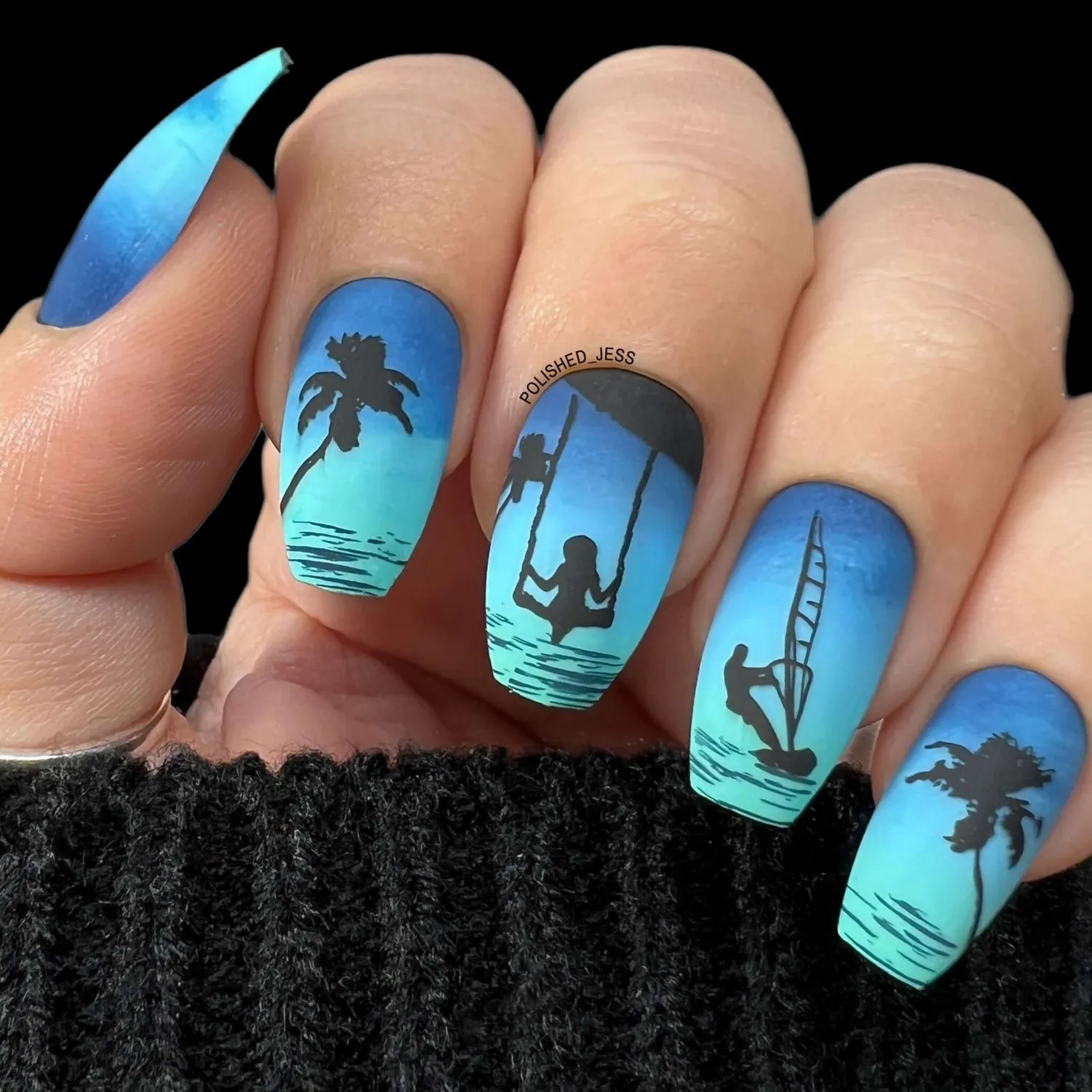 Clear Jelly Stamper CjS-305 Summer Silhouettes stampingplade sommer