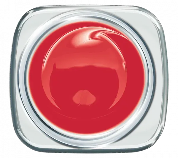 Nail Supply Devil Red 666 farvegel 5g dyb rød