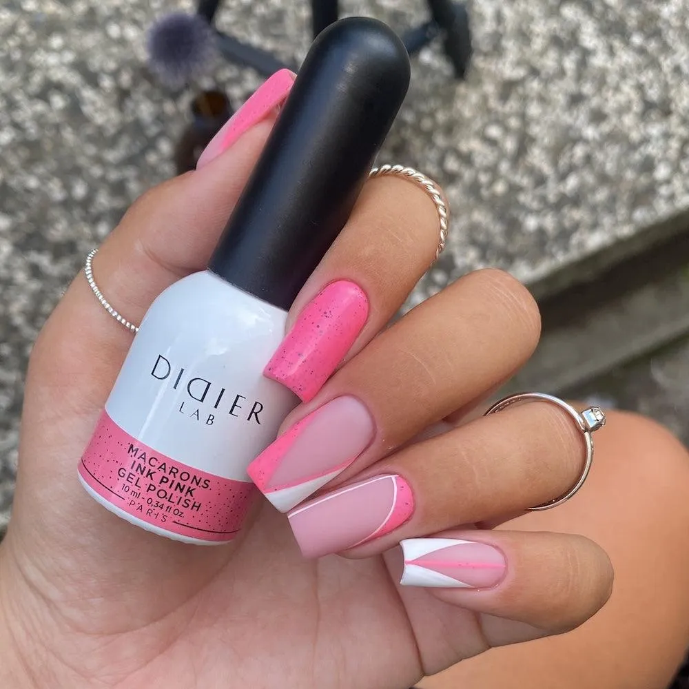 Didier Lab Macarons Ink Pink gellak lyserød hemafri