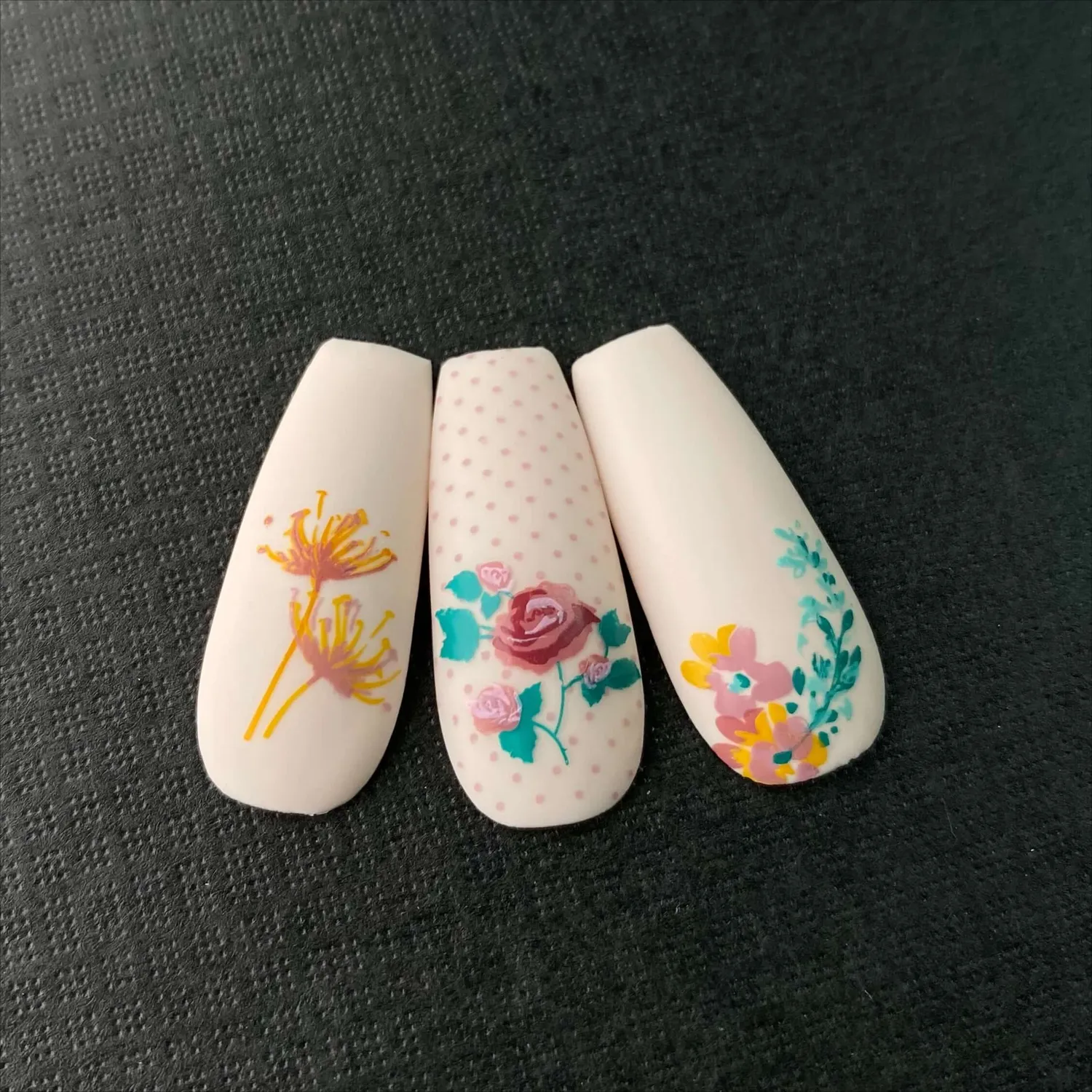 Clear Jelly Stamper Floral Blossom CjS-279 stampingplade 8x8 blomster