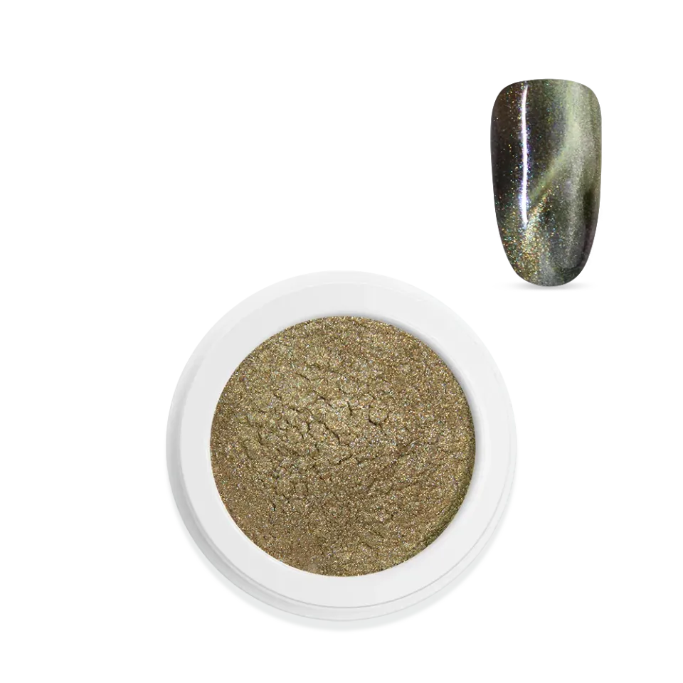 Moyra Magnetic pigmentpulver No. 11 Champagne 1 g cat eye