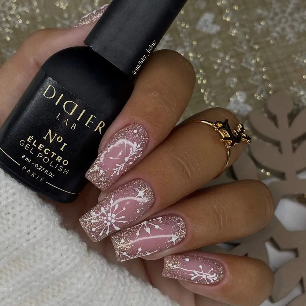 Didier Lab Electro No1 gellak glimmer nude