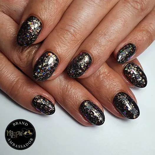 Indigo Nails Skyla Glitter negleglitter lys blå