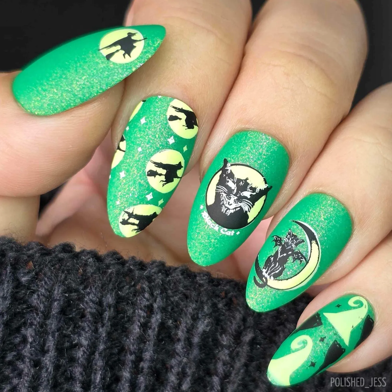 Clear Jelly Stamper Be-Witched CjSH-36 stamping plade halloween