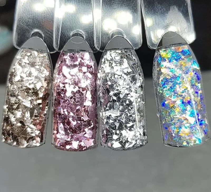 Indigo Nails Beautystones Sandy negleglitter sandfarvet glimmer