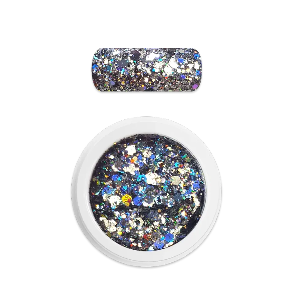 Moyra Holo Glitter Mix 30 negleglitter grafit 1 g