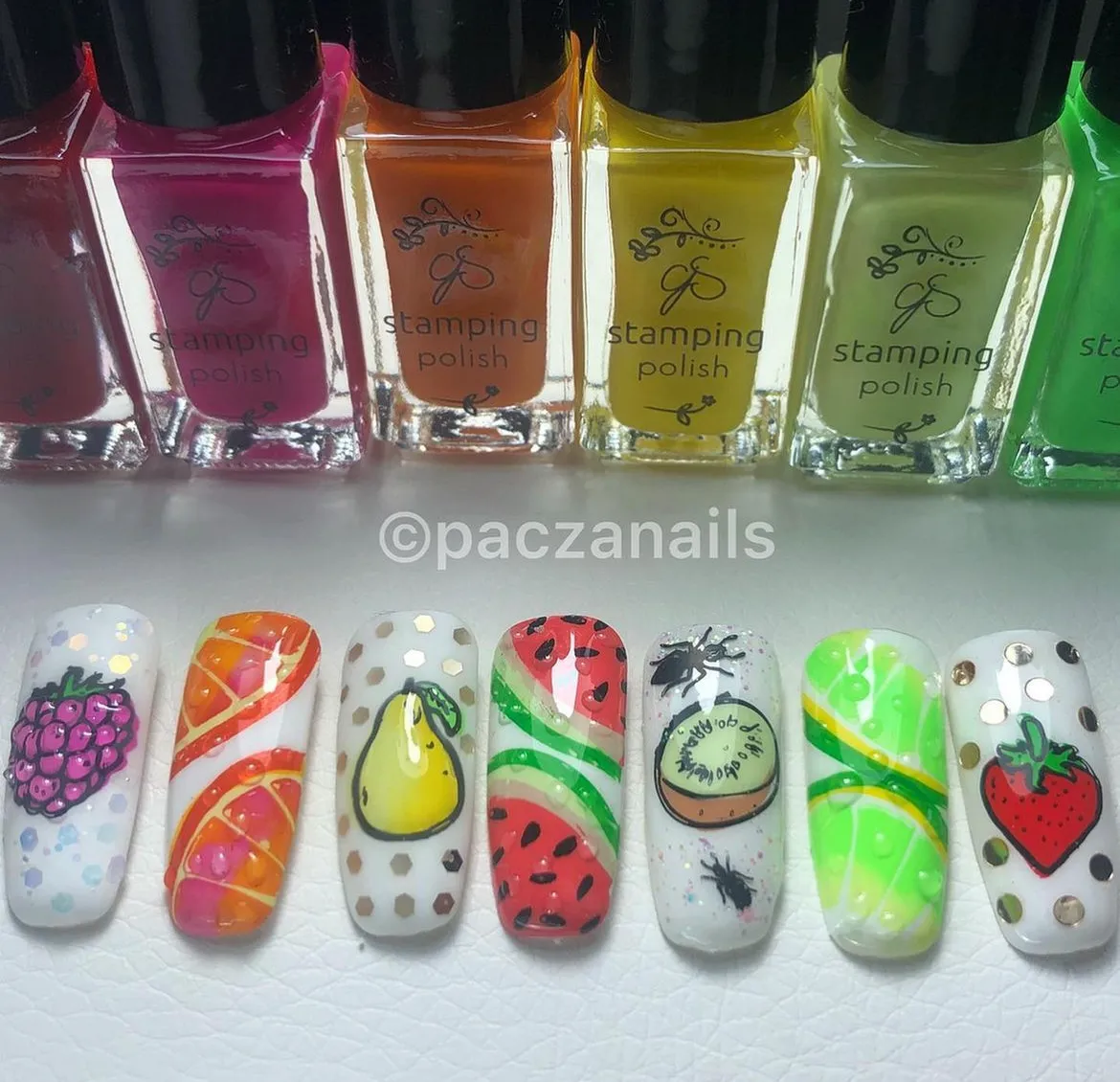 Clear Jelly Stamper Fruit Anyone CjS-63 stempelplade 6x6 frugt