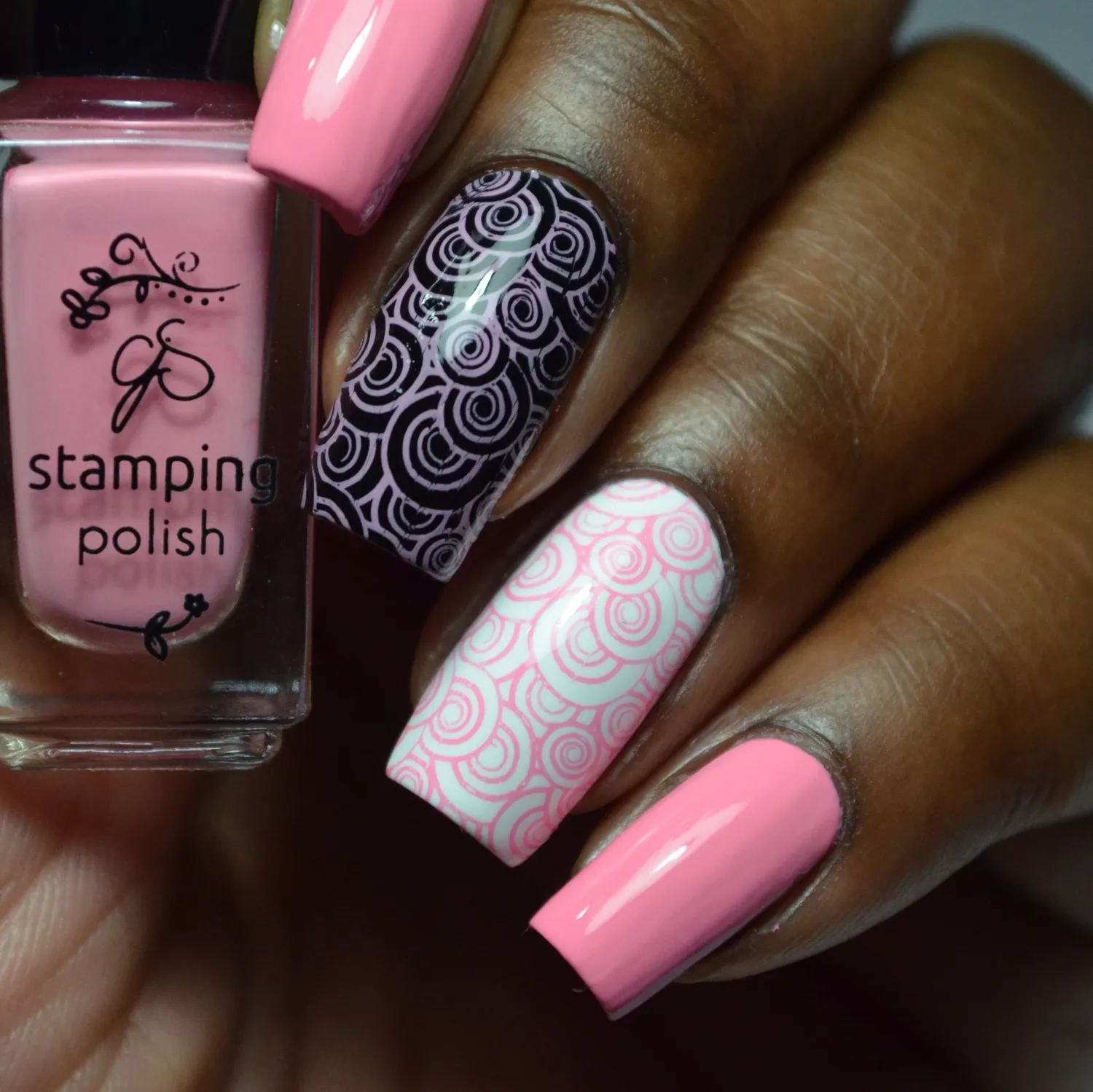 Clear Jelly Stamper 21 Bubble Pop Pink stamping lak 5 ml