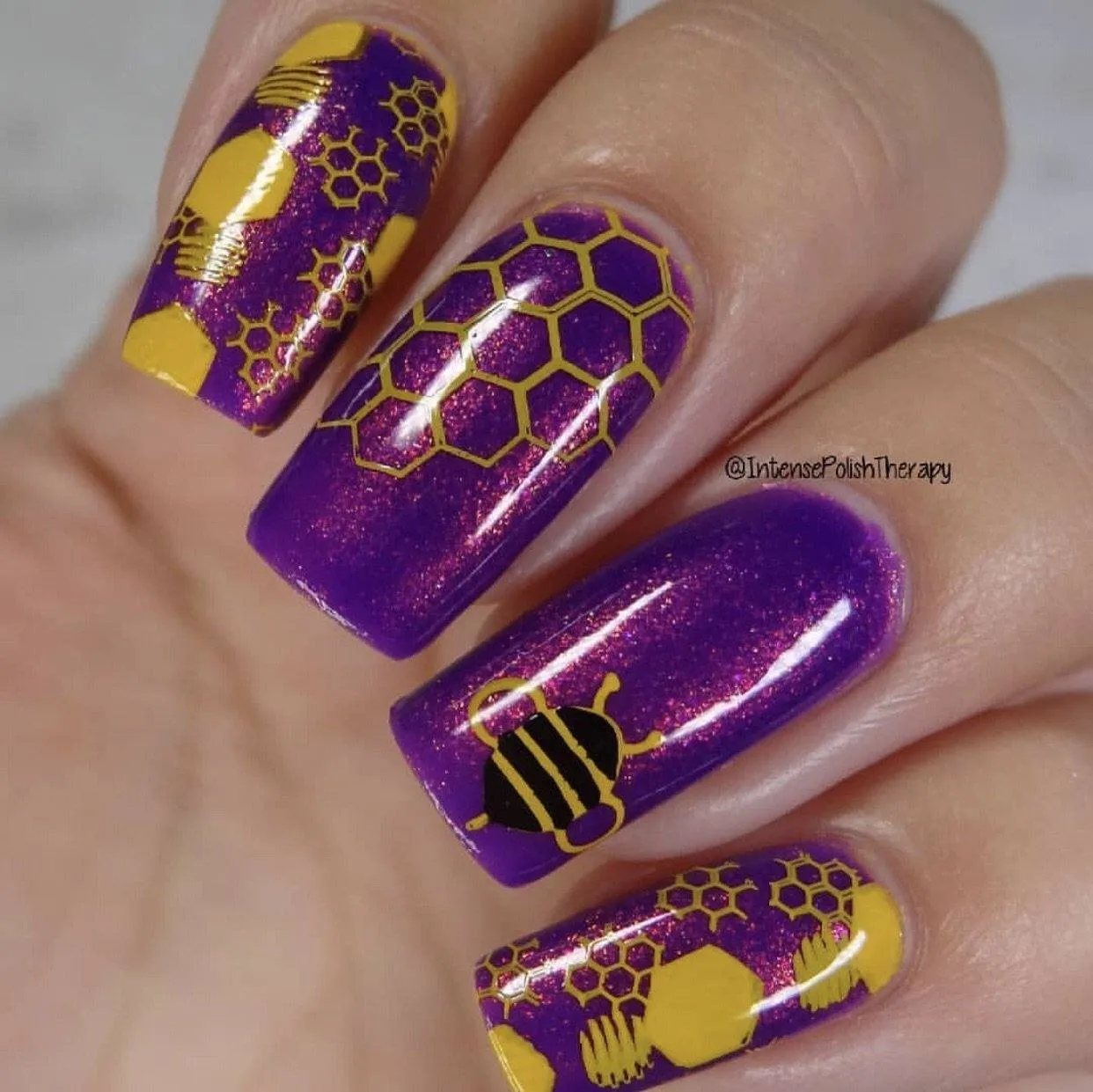 Clear Jelly Stamper CjS-73 Buzz-y stamping plade 6x6