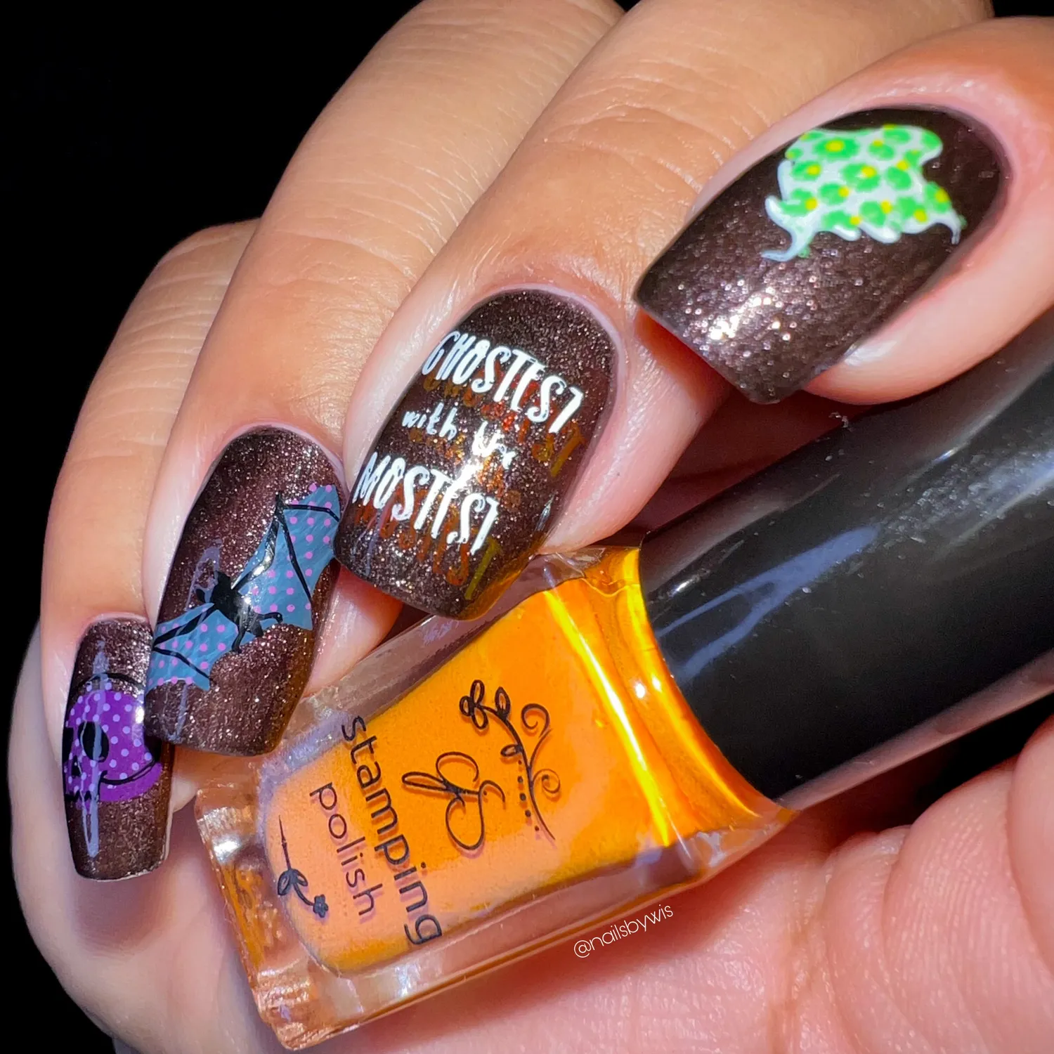 Clear Jelly Stamper Patterned Halloween CjSH-95 stempelplade