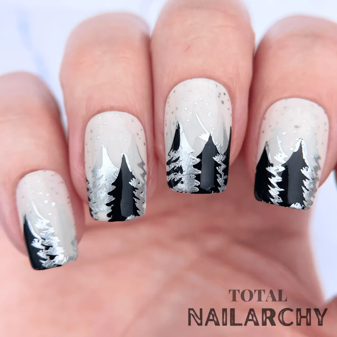 Clear Jelly Stamper CjS-324 stempelplade Patterned Winter snefnug