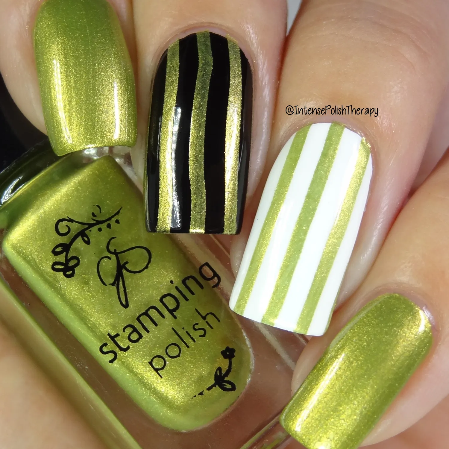 Clear Jelly Stamper 26 New Life stamping lak grøn 5 ml shimmer