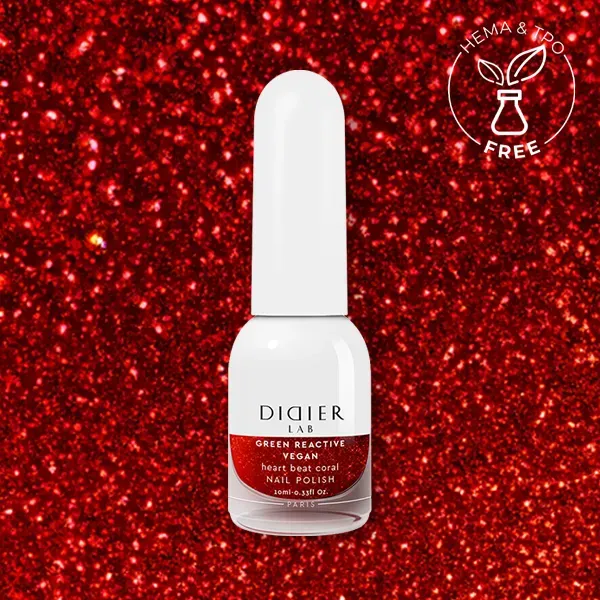 Didier Lab Vegan Green Heart Beat Coral neglelak