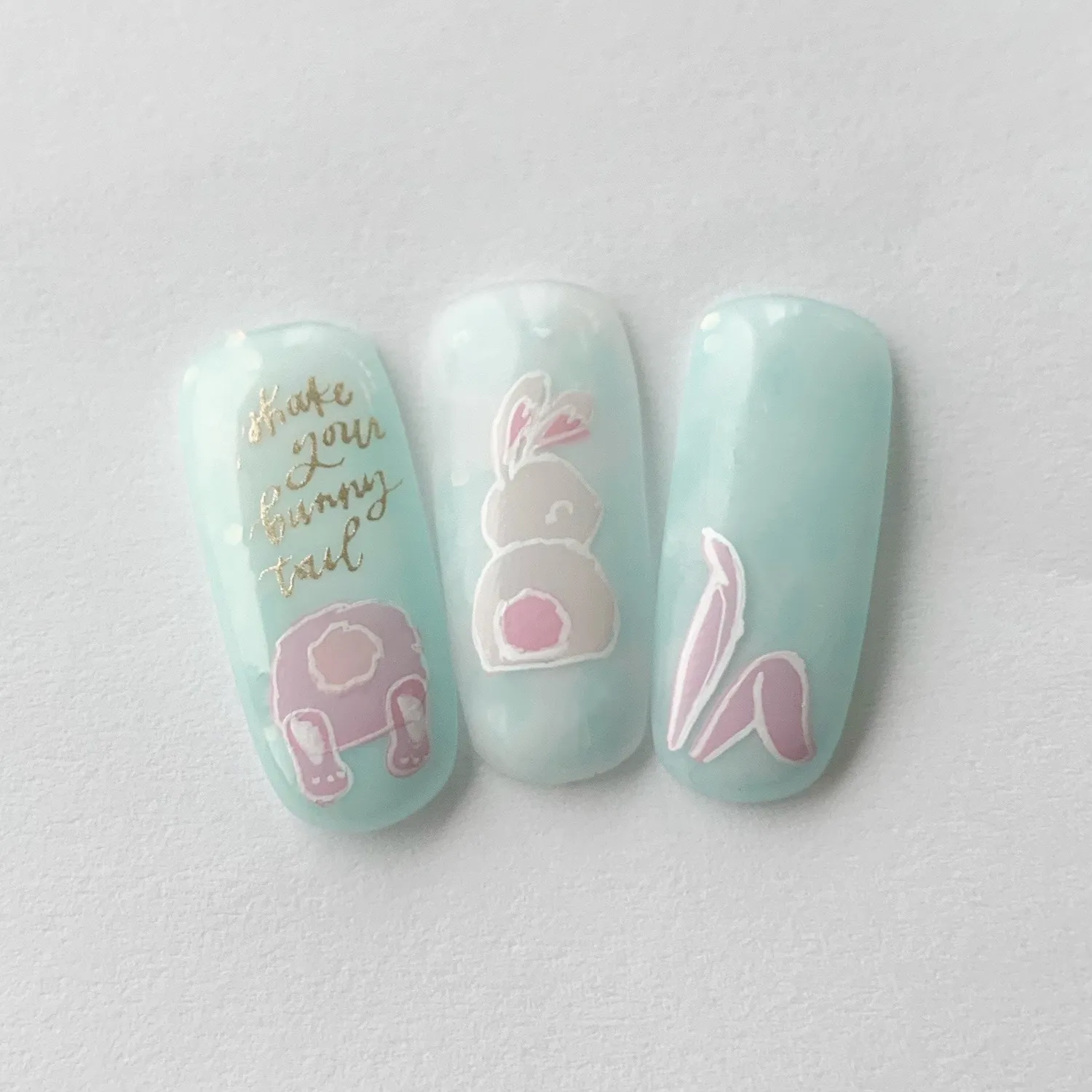 Clear Jelly Stamper Bunny Bits CjSH-53 stempelplade 8x8 kanin
