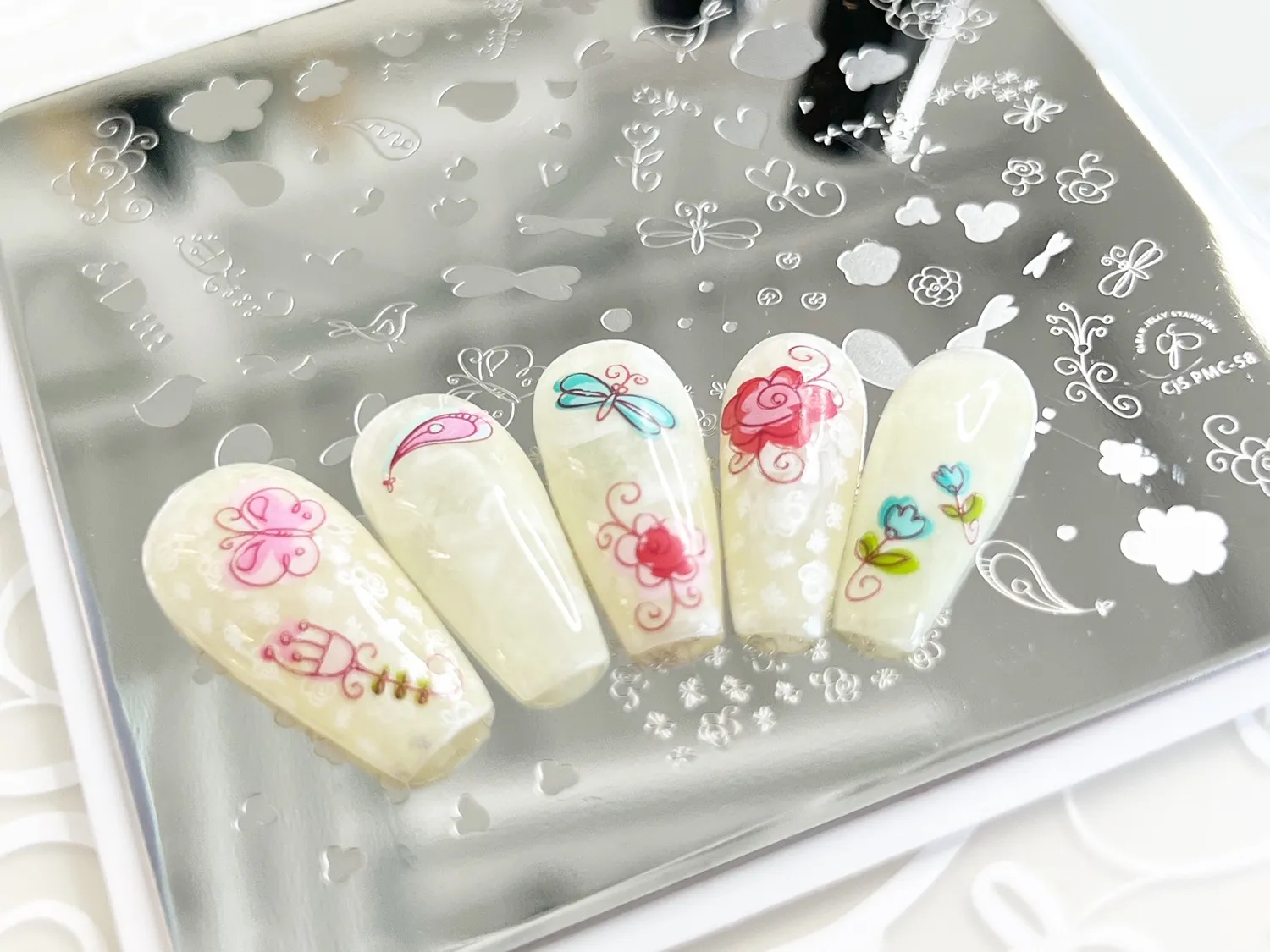 Clear Jelly Stamper Plate of the Month stempelplade June 2022 sæt