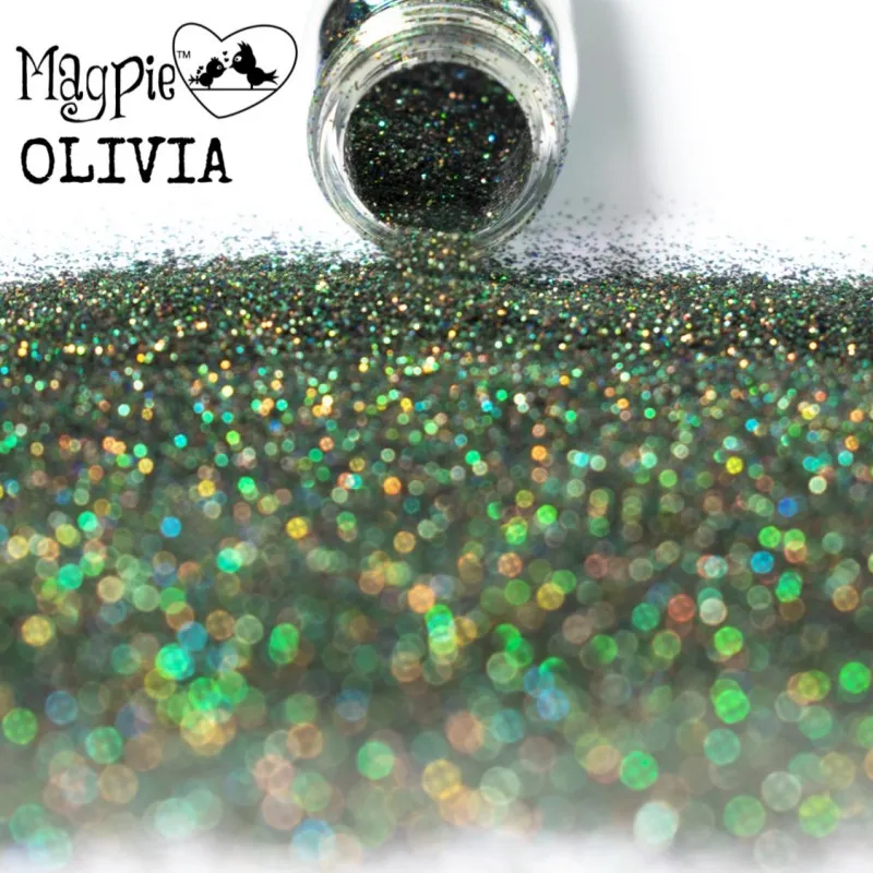 Indigo Nails Olivia Glitter negleglitter guld