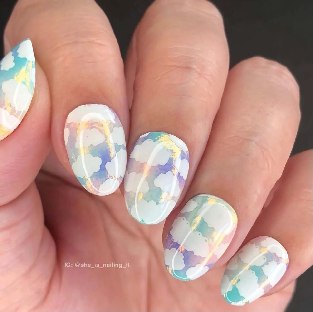 Clear Jelly Stamper Chasing Rainbows CjS-296 stempelplade 14,5x9,5