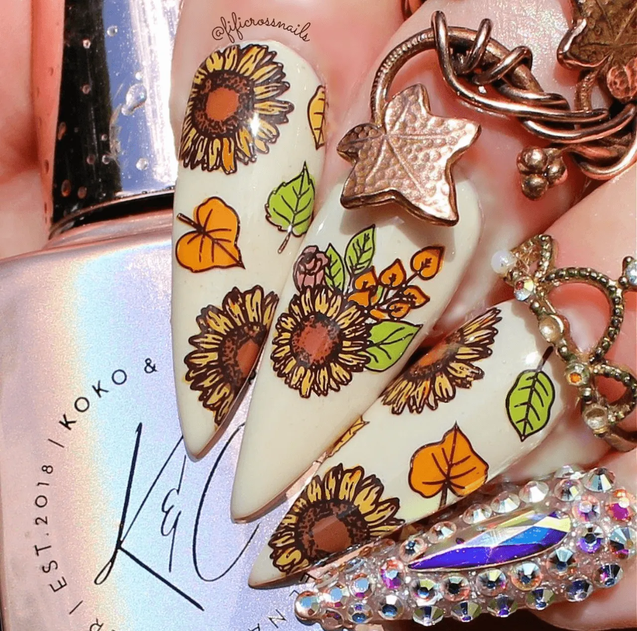 Clear Jelly Stamper Harvest Bouquet CjS-267 stamping plade efterår