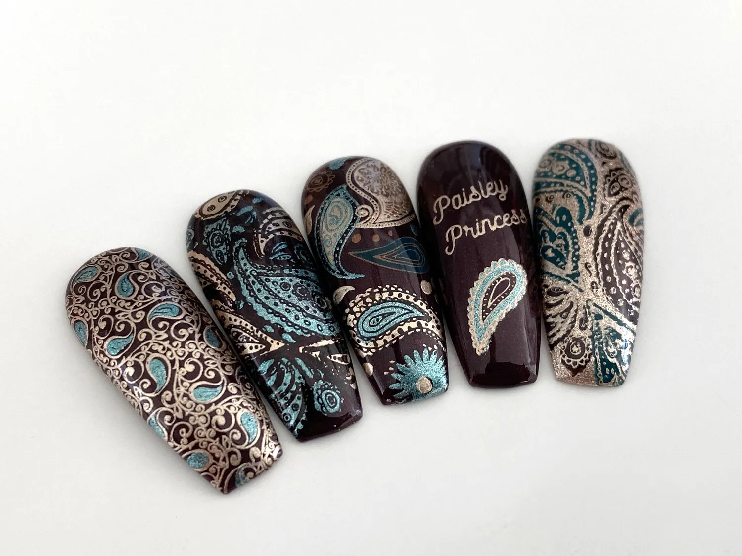 Clear Jelly Stamper Paisley Princess CjS-99 stampingplade blomst
