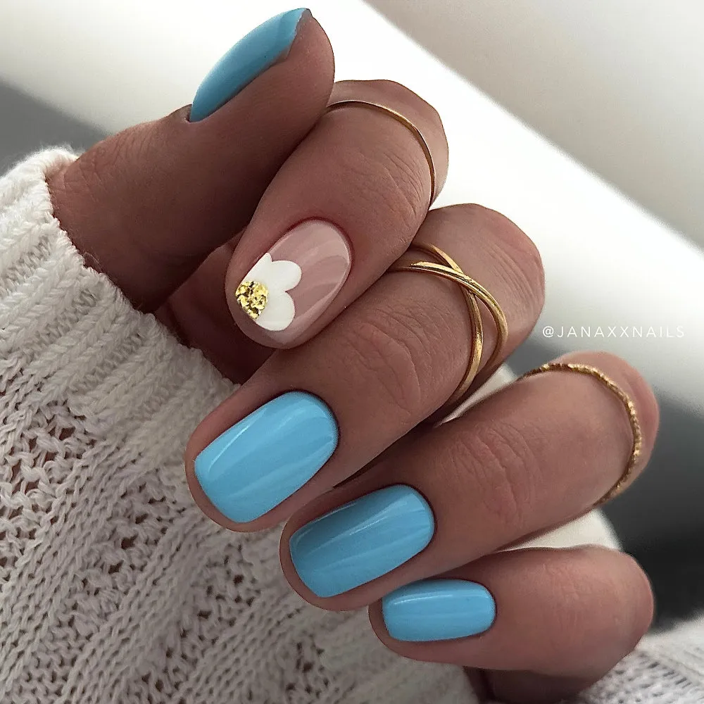 Didier Lab Studios gellak Vivid Sky Blue 8 ml blå