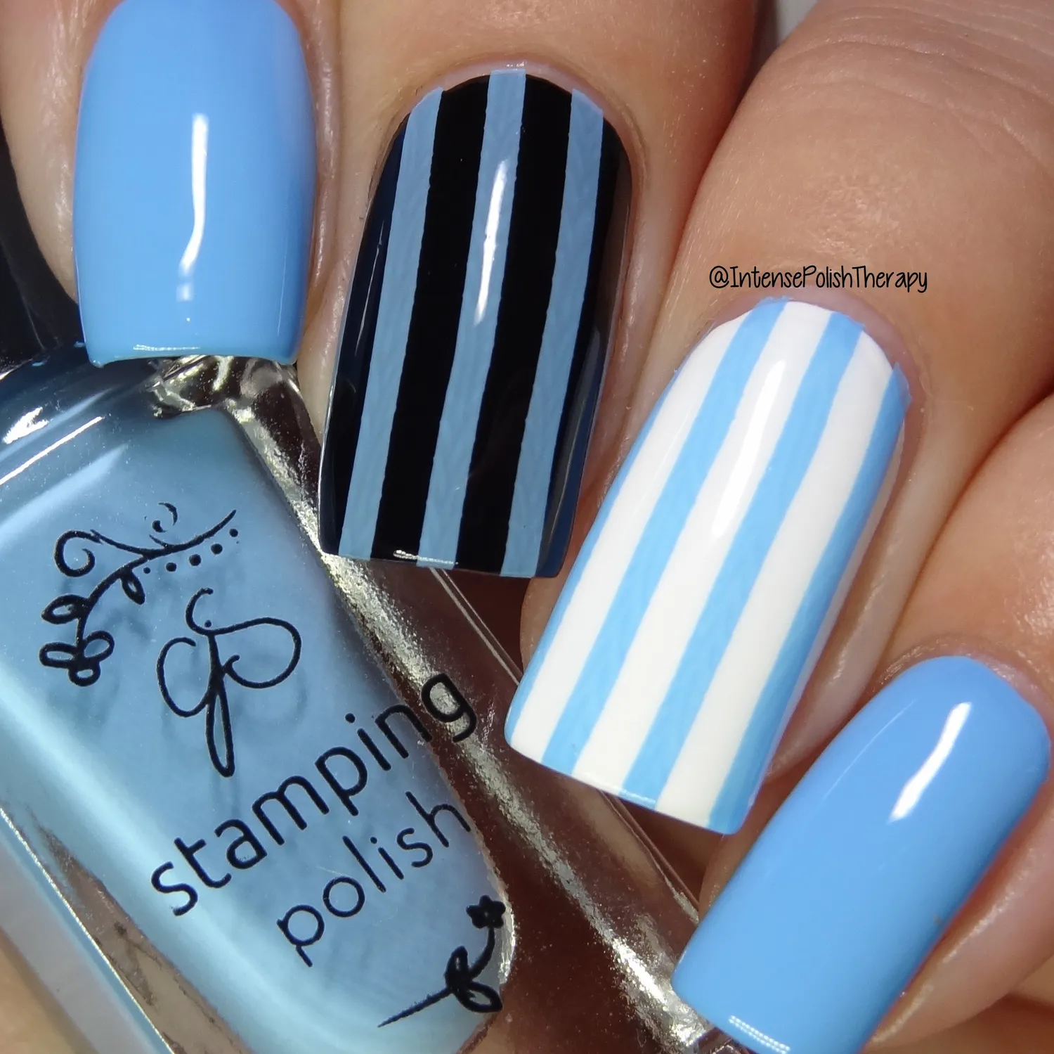 Clear Jelly Stamper 73 Blue Bell stampinglak lyseblå 5 ml