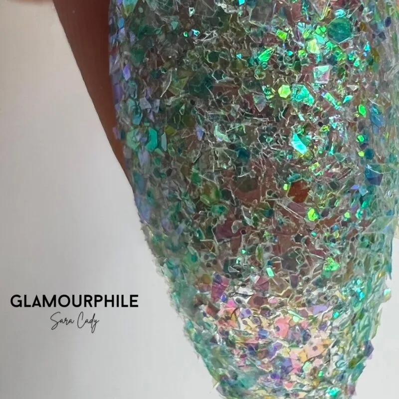 Indigo Nails Monica Glitter neglitter fest