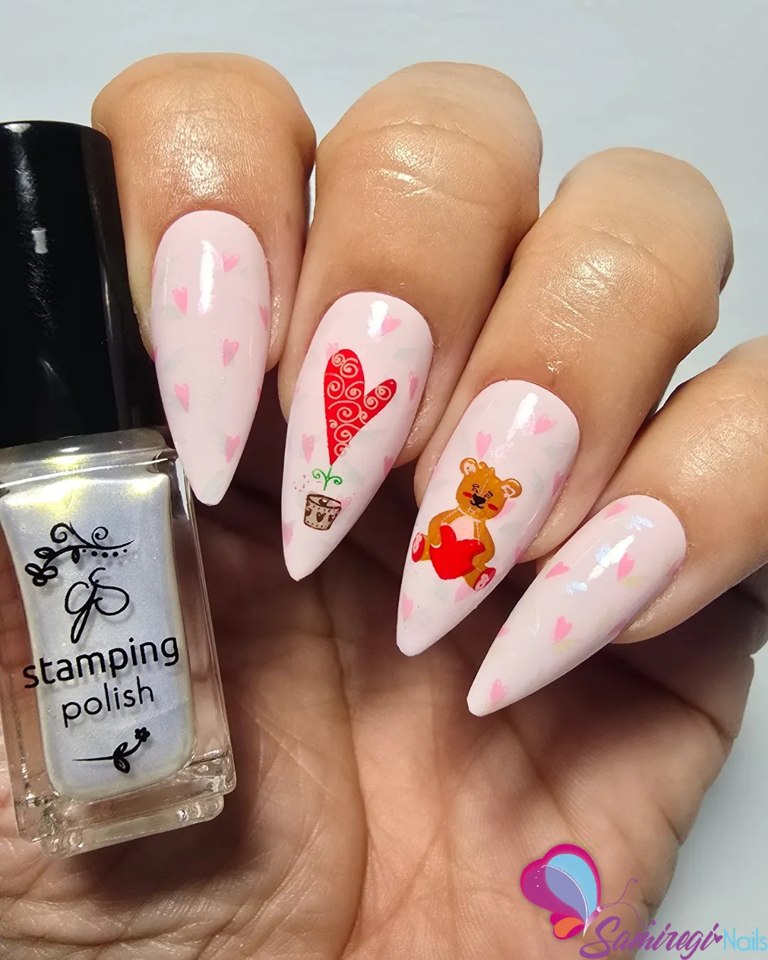 Clear Jelly Stamper CJSLE-09 Cupid's Crush stempelplade hjerte