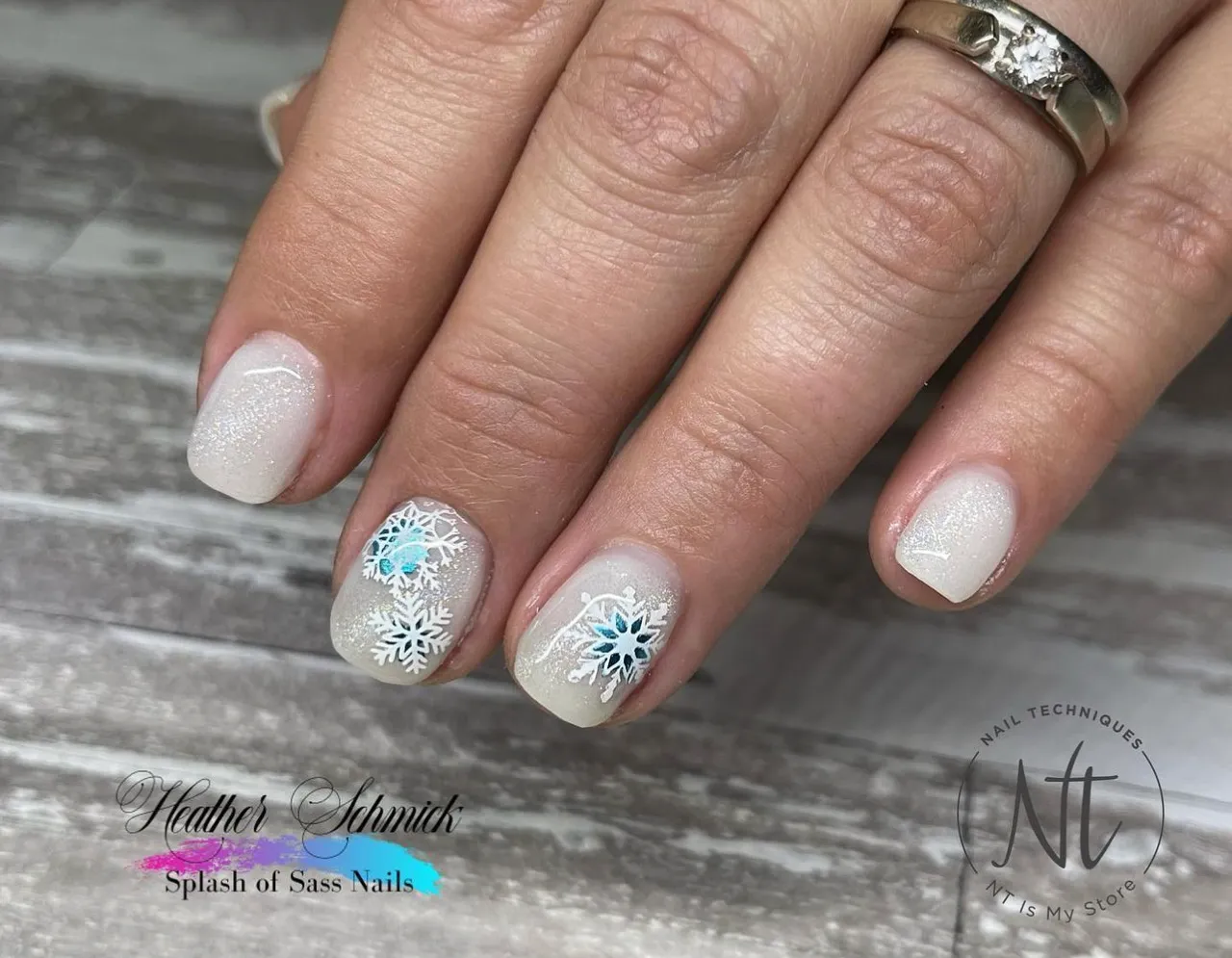 Clear Jelly Stamper CjSC-24 In the Frosty Air stamping plade