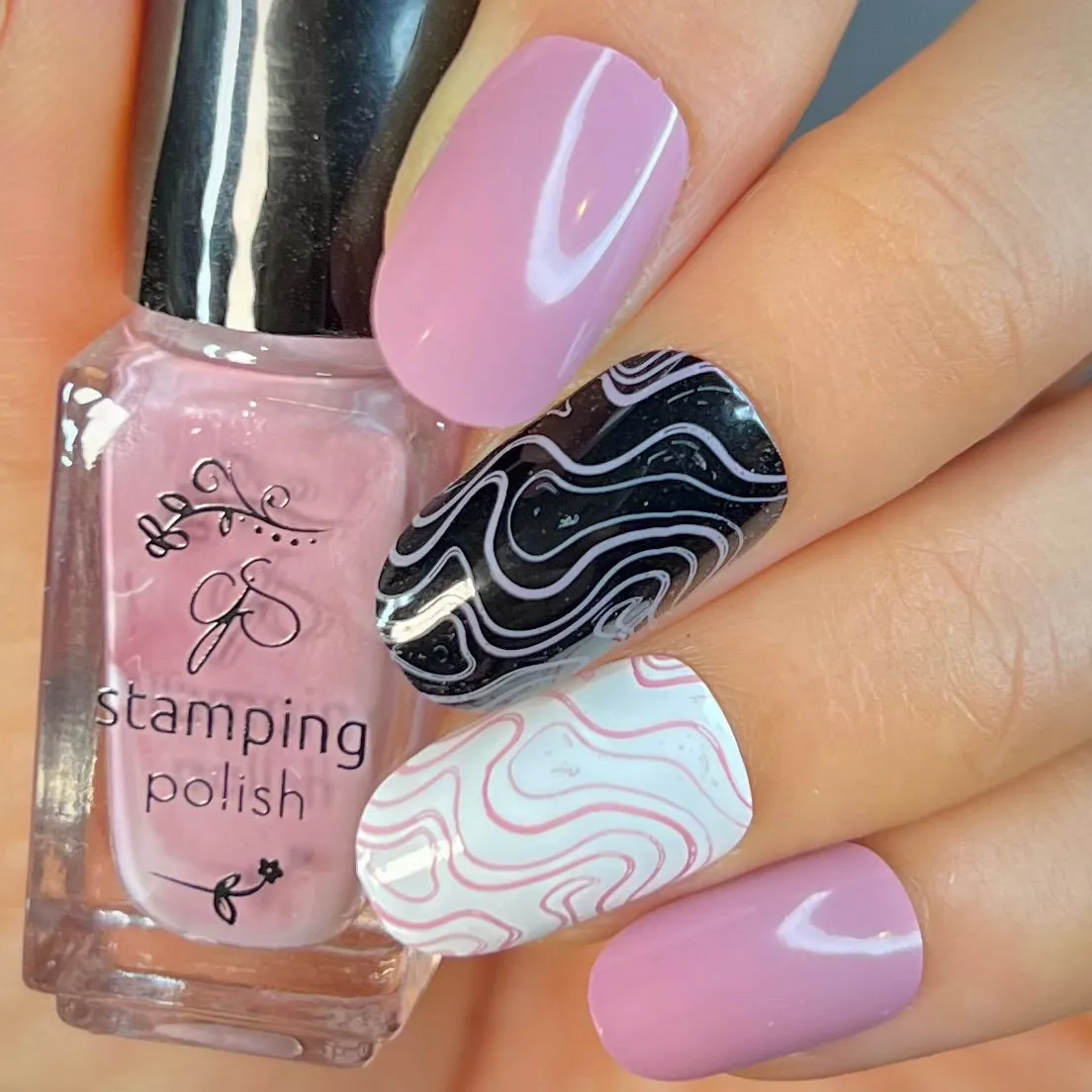 Clear Jelly Stamper 174 Dusty Rose stamplak pink 5 ml