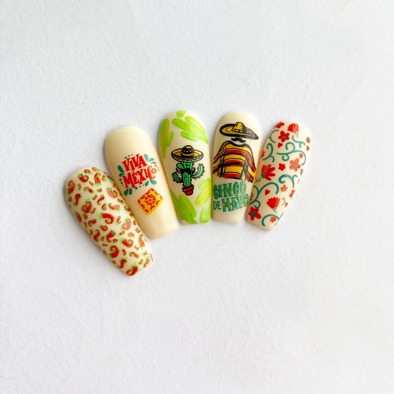 Clear Jelly Stamper CjSH-85 Cinco De Mayo stempelplade 14,5x9,5cm