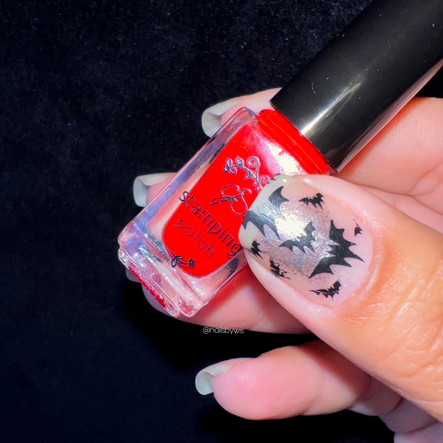 Clear Jelly Stamper Creatures Night CjSH-97 negleplade halloween