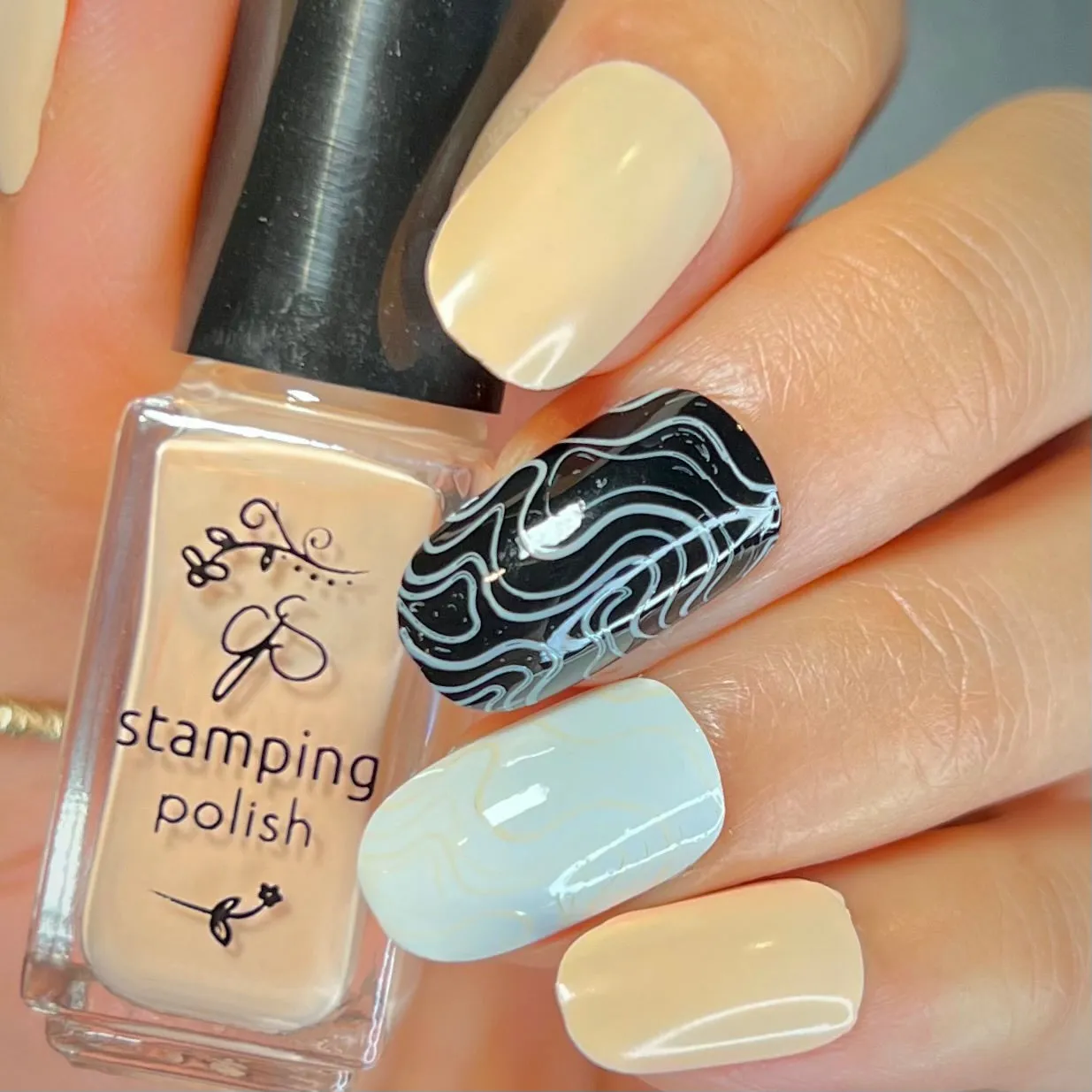Clear Jelly Stamper 219 Crème Anglaise stampinglak 5 ml fersken
