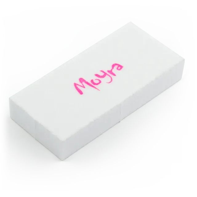 Moyra Mini Buffer F37 neglebuffer 180/180 hvid lille blok