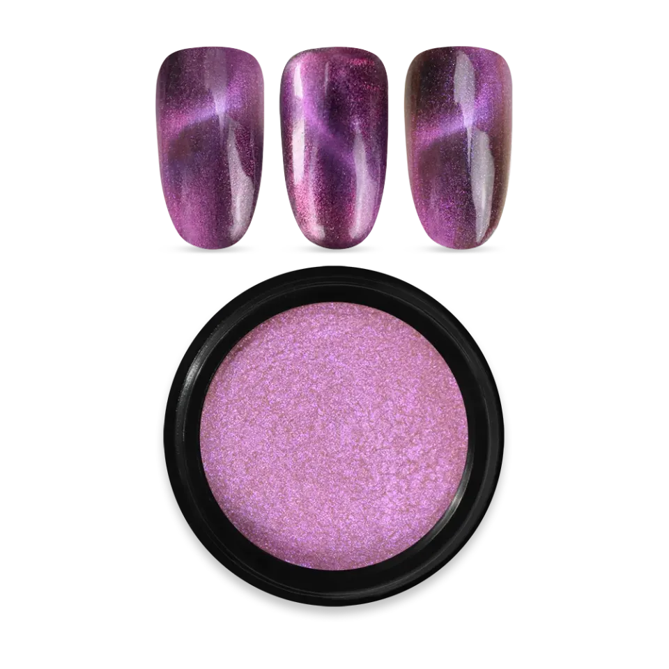 Moyra Magnetic No. 01 Purple pigmentpulver 1 g cat eye