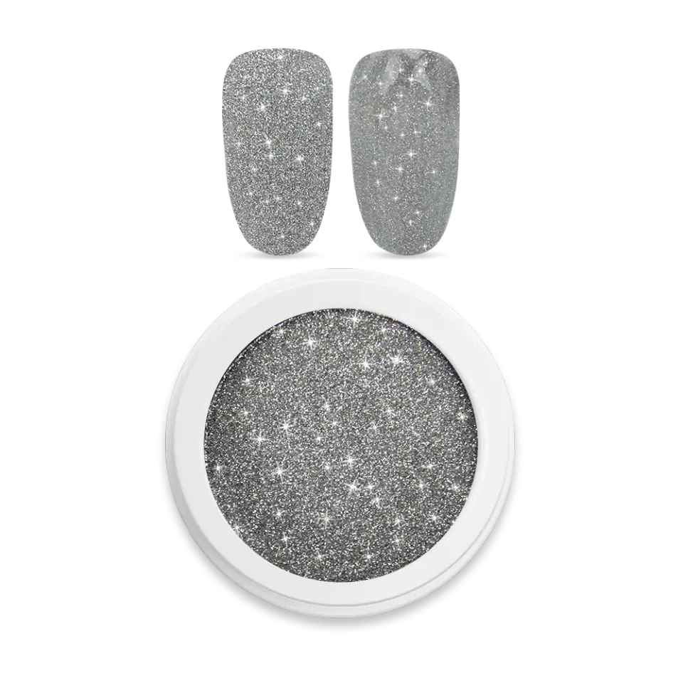 Moyra Spotlight Reflective Powder No. 01 Silver glitter 1 g