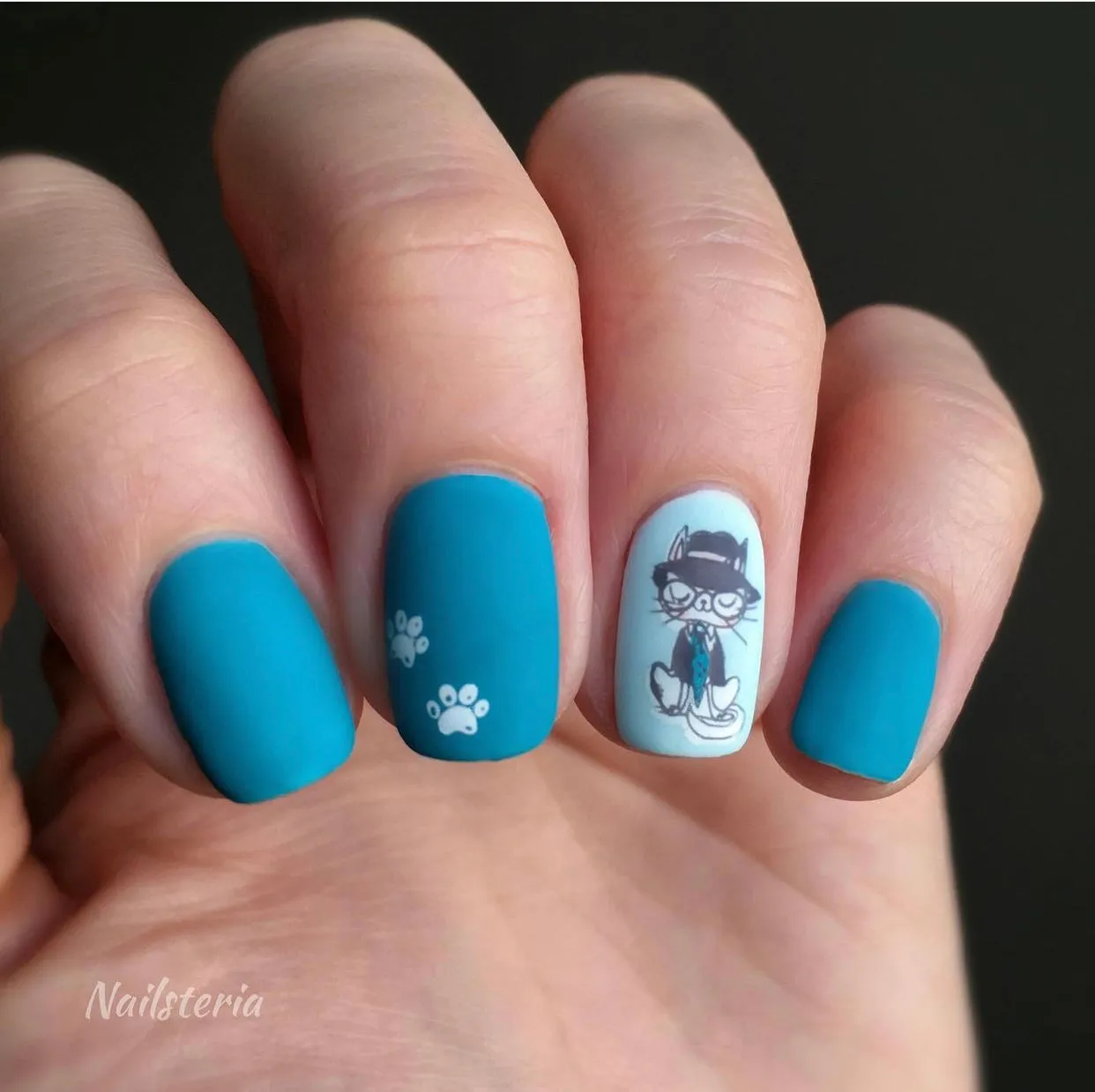 Clear Jelly Stamper LC-75 Purrr-fect stempelplade stor kat