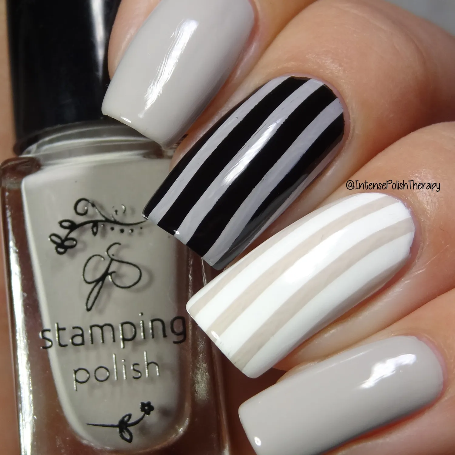 Clear Jelly Stamper 15 Stone Cold stampinglak grå 5ml lys