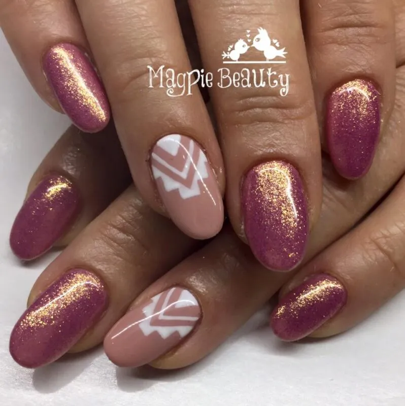 Indigo Nails Beautystones Rita neglepudder spejlglans