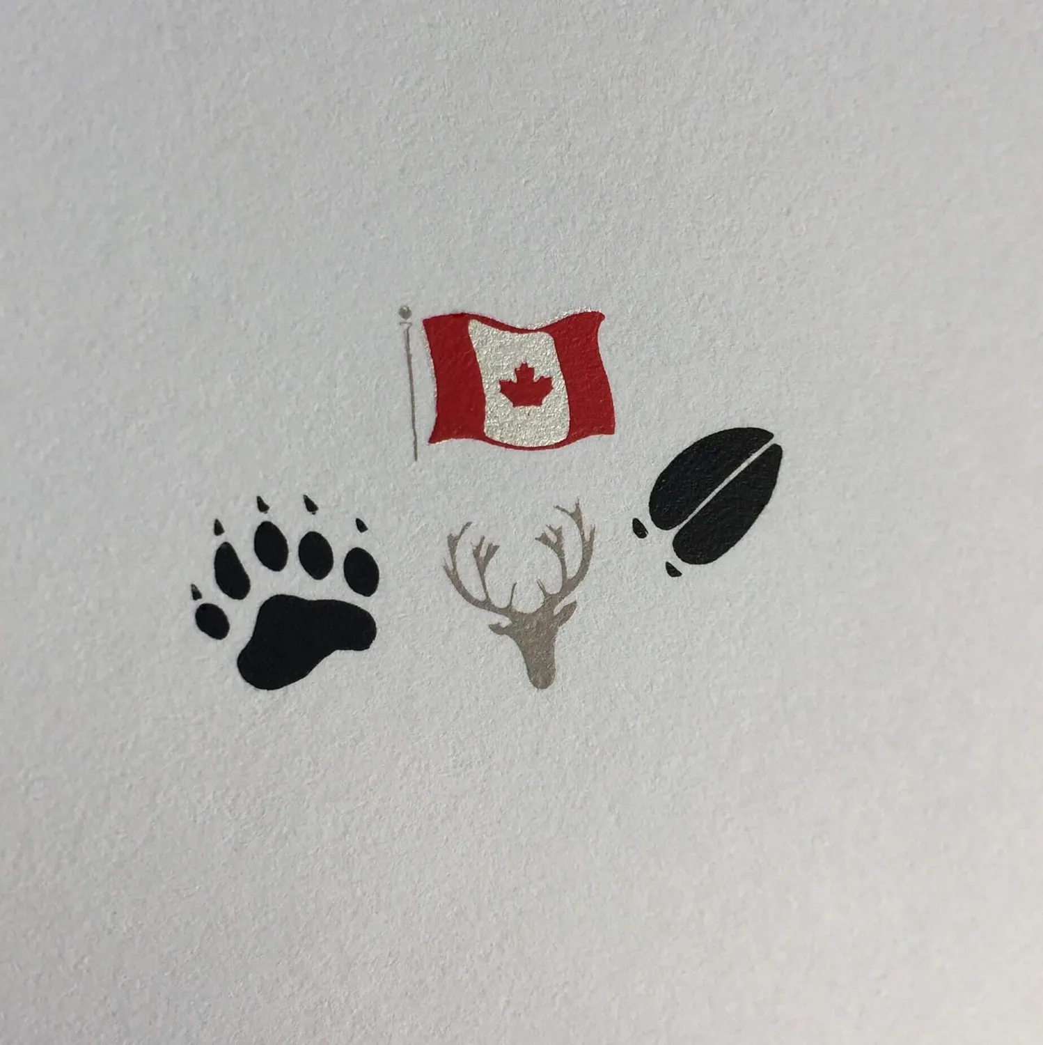 Clear Jelly Stamper Oh Canada CjSLC-09 stamping plate 9,5x14,5cm