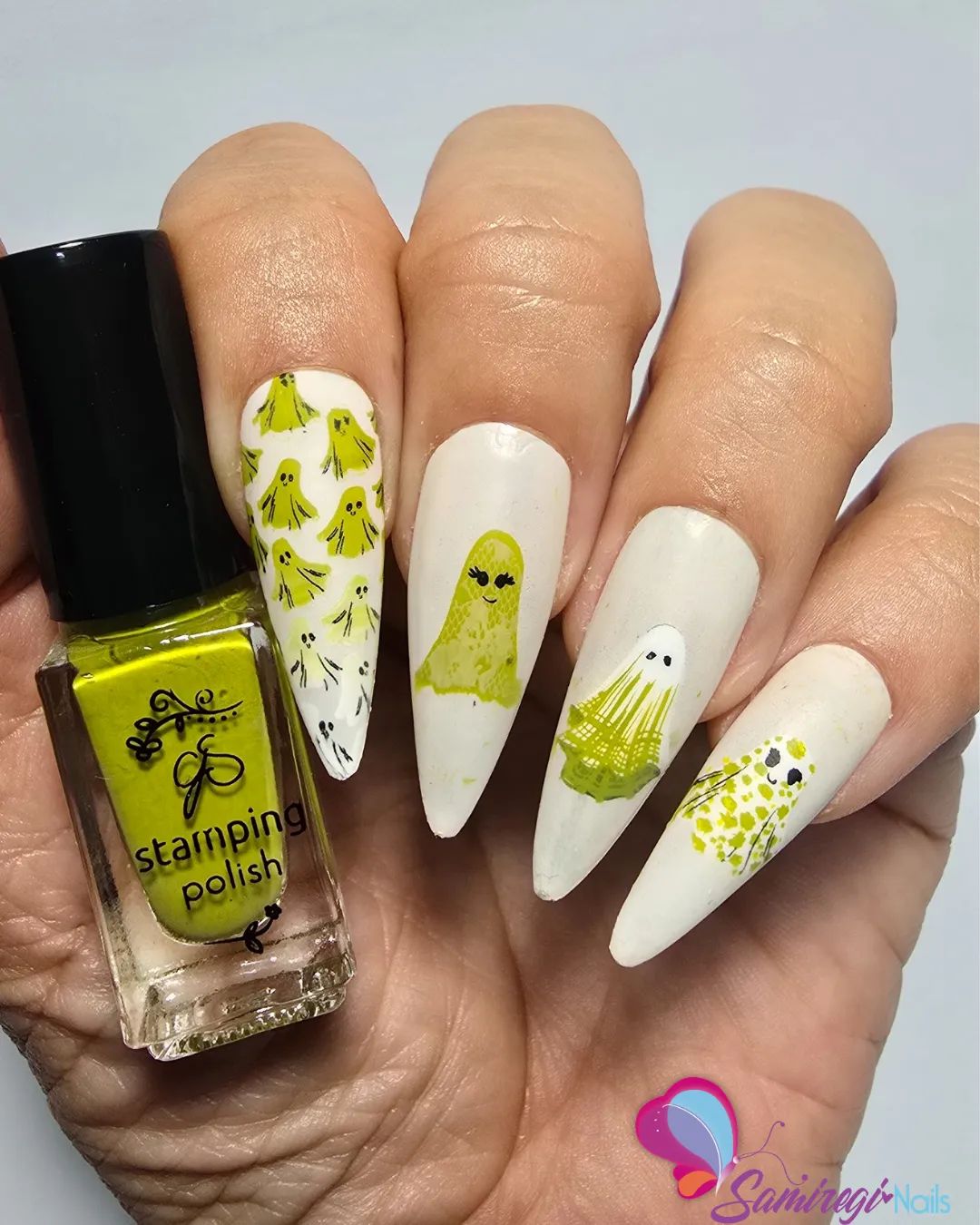 Clear Jelly Stamper CjSH-126 Pretty Little Ghosts plade
