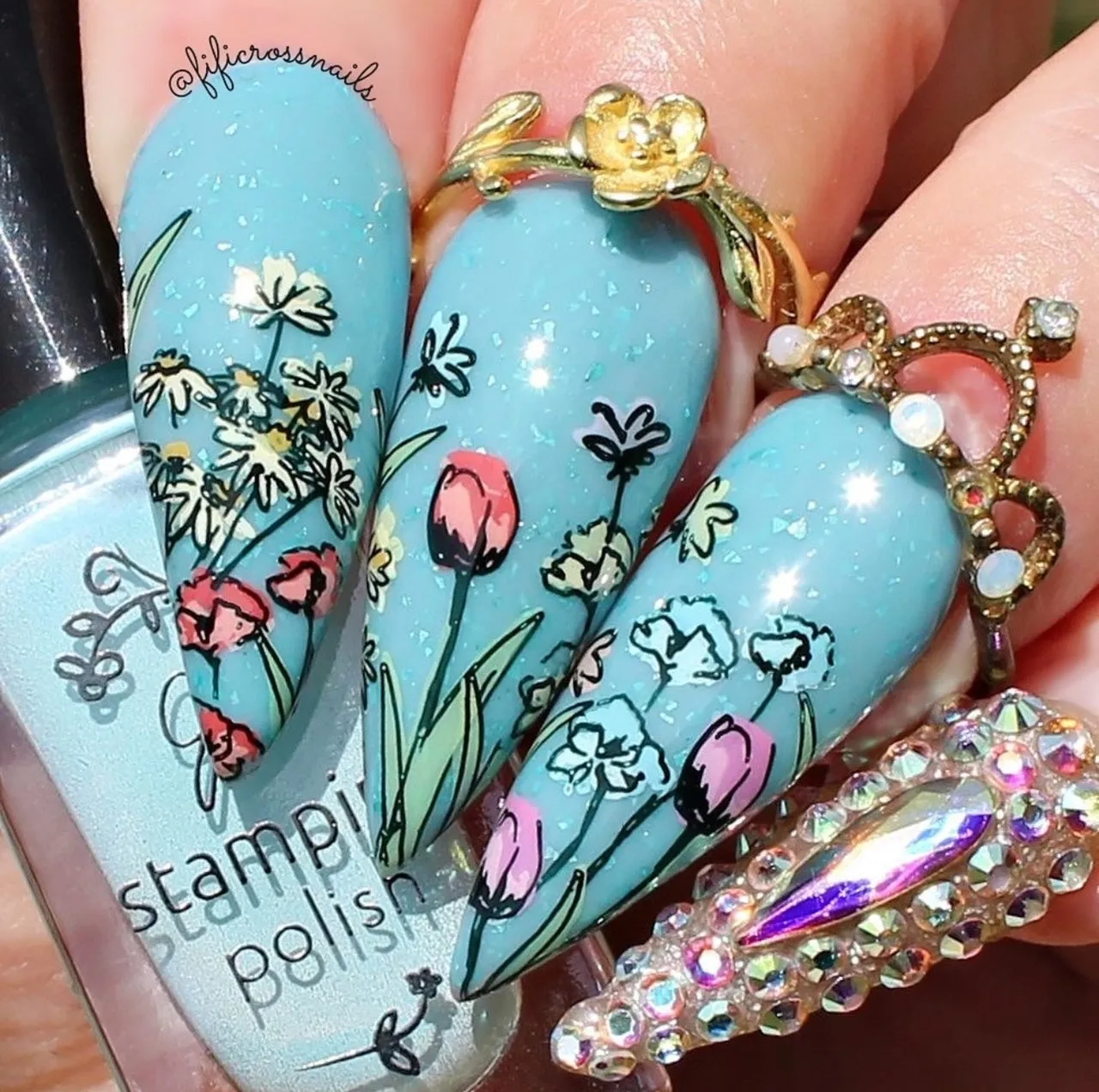 Clear Jelly Stamper Simple Pure Flowers CjS-344 stamping plade