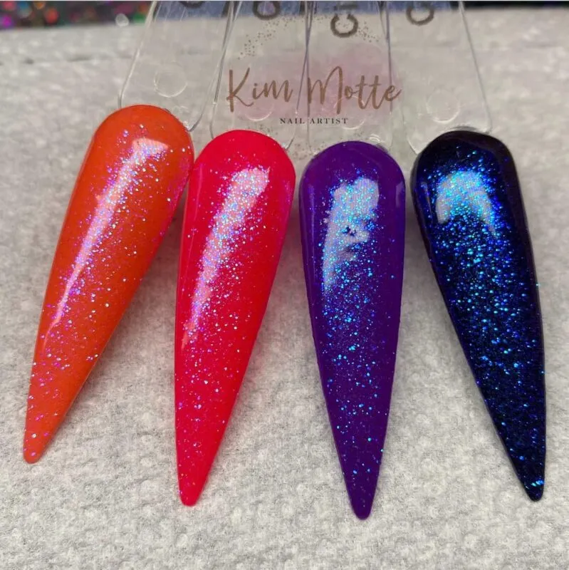 Indigo Nails Cindy Glitter negleglitter rosa