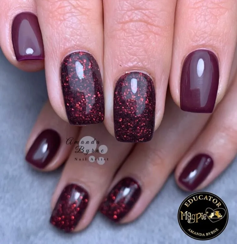 Indigo Nails January glitter til negle