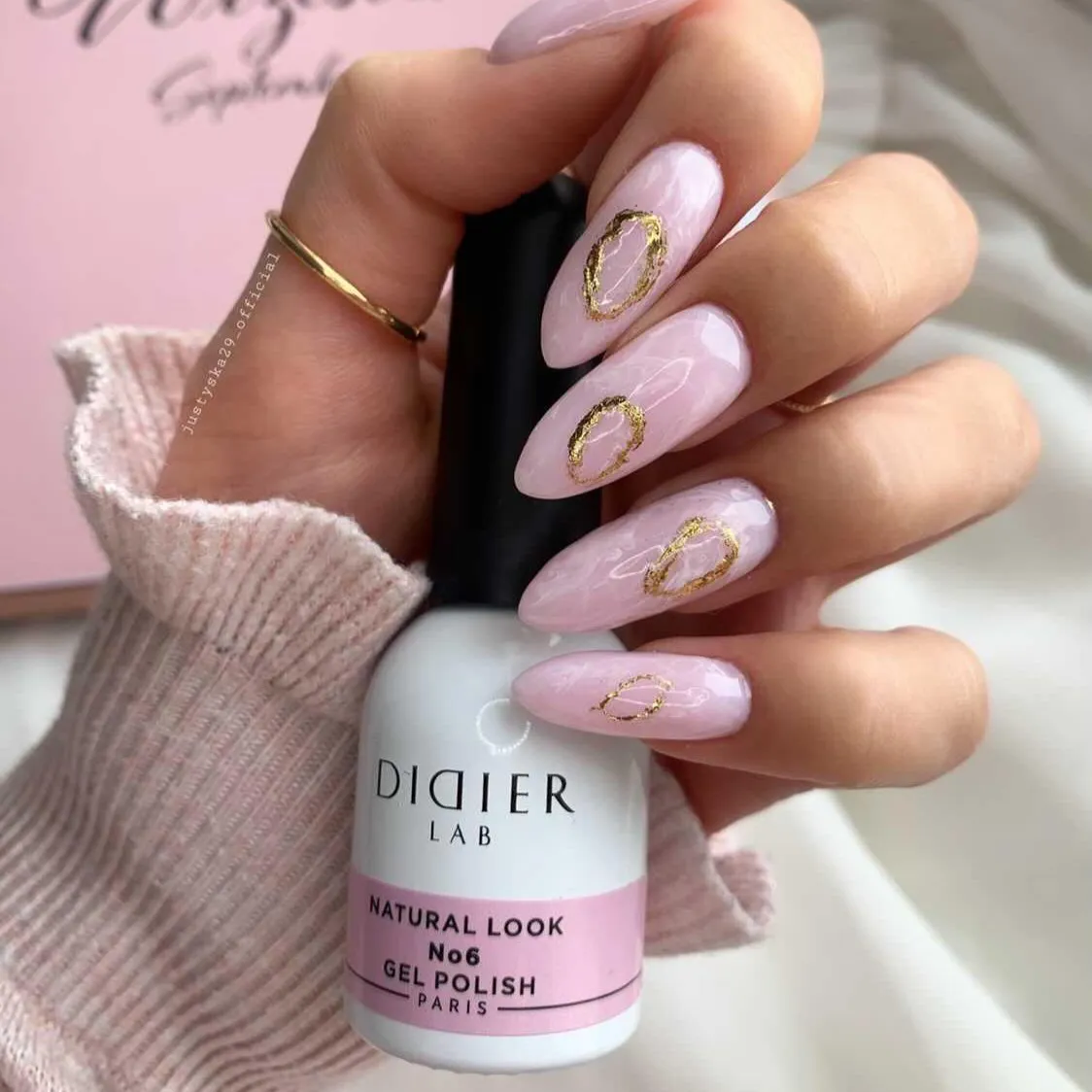 Didier Lab Natural Look No6 gellak brun nude HEMA-fri