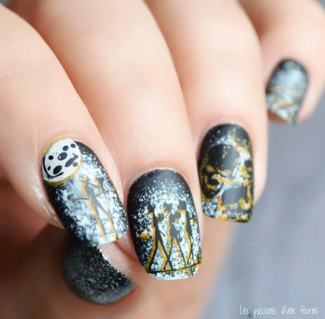 Clear Jelly Stamper CjSH-59 Dark Angel stempelplade mørk