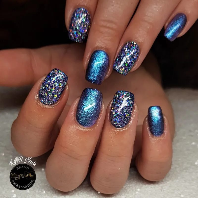 Indigo Nails Iris Dust neglepulver effekt